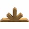 Ekena Millwork Saratoga Rough Sawn Timber Gable Bracket, Western Red Cedar, 48"W x 30"H x 4"D x 6"F, 15/12 Pitch GBW048X30X0406SAR00RWR - alternate 5